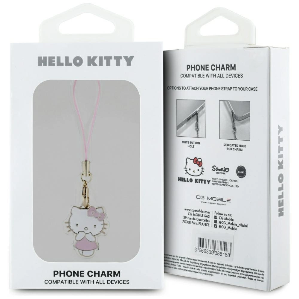 Hello Kitty Charm Kitty Cute Pendant - Pinkeng