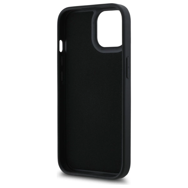 Karl Lagerfeld 3D Rubber Signature iPhone 15 Case - Blackeng