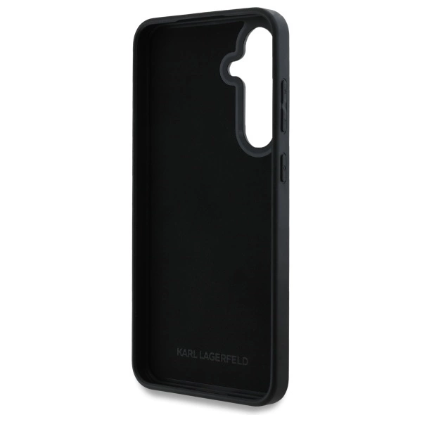 Karl Lagerfeld 3D Rubber Karl&Choupette Case for Samsung Galaxy S24 FE - Blackeng