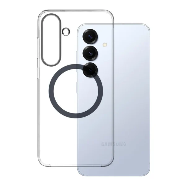 Samsung Clear Magnet Case GP-FFS931YCATW with magnetic ring for Samsung Galaxy S25 - transparenteng