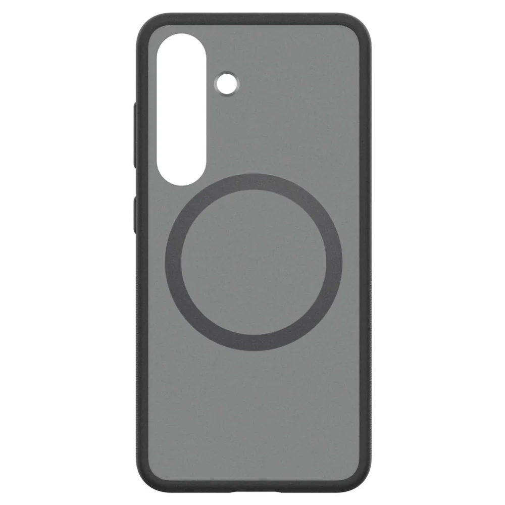 Spigen Capella GP-FPS931PGBJW Silicone Case with MagFit Magnetic Ring for Samsung Galaxy S25 - Blackeng