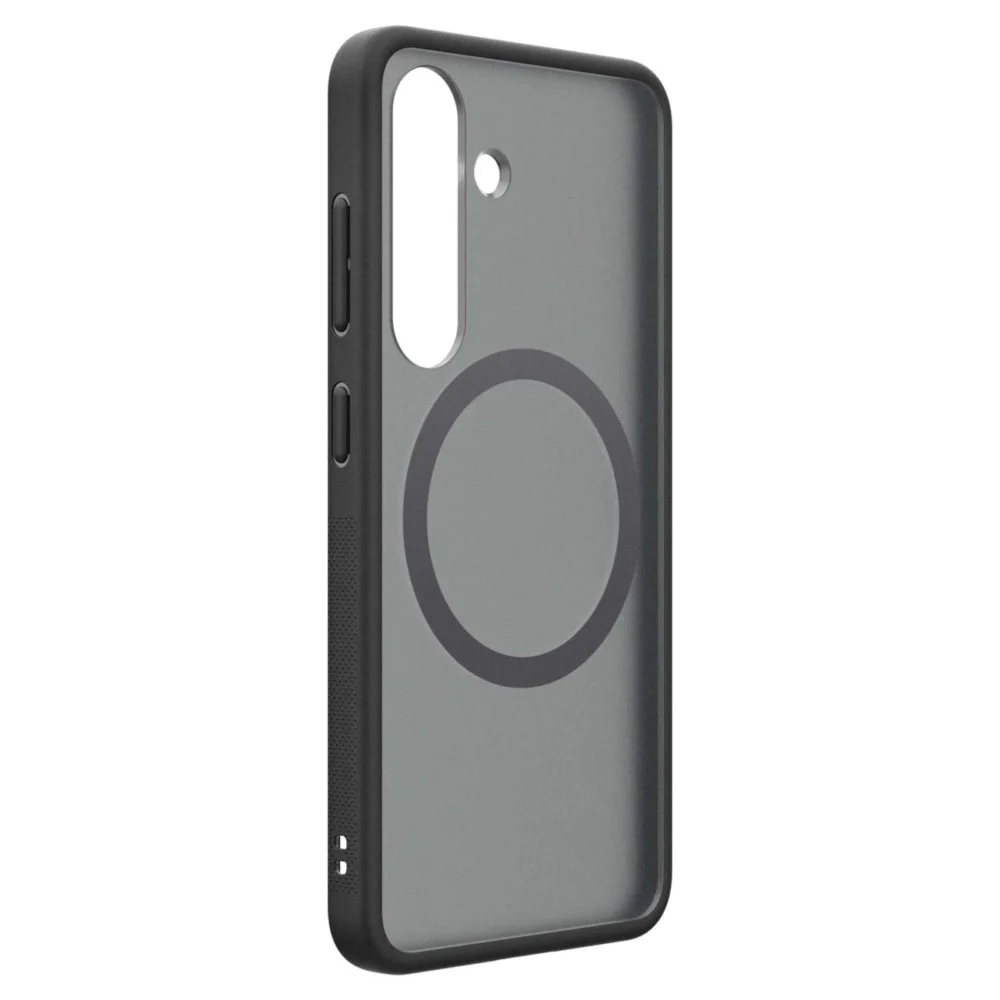 Spigen Capella GP-FPS931PGBJW Silicone Case with MagFit Magnetic Ring for Samsung Galaxy S25 - Blackeng