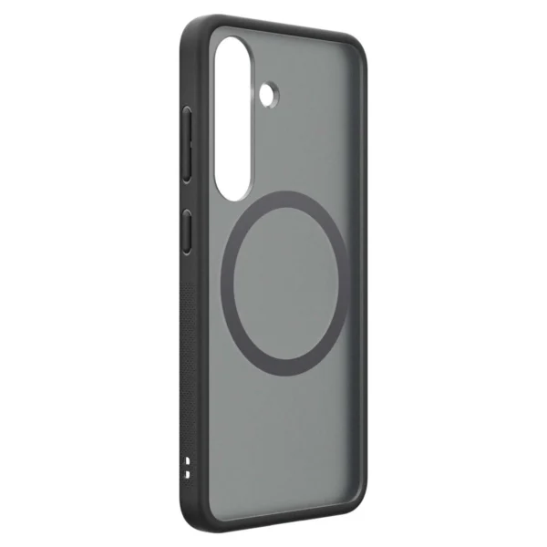 Spigen Capella GP-FPS931PGBJW Silicone Case with MagFit Magnetic Ring for Samsung Galaxy S25 - Blackeng
