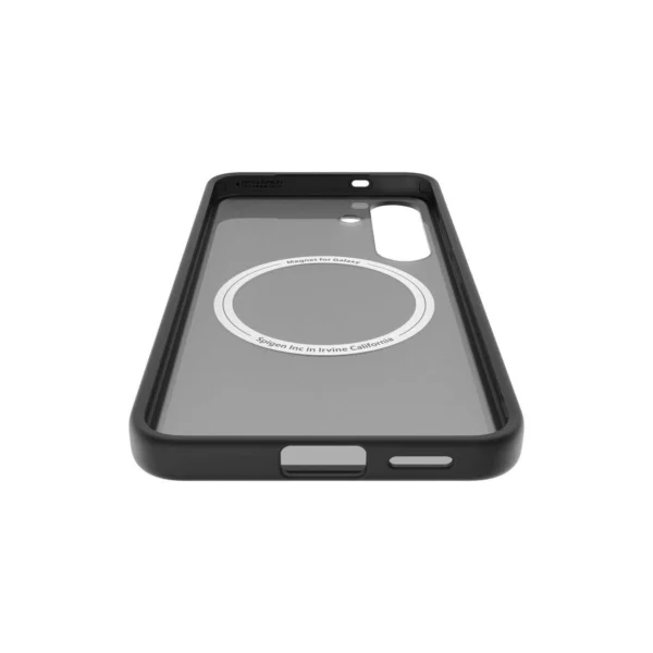 Spigen Capella GP-FPS931PGBJW Silicone Case with MagFit Magnetic Ring for Samsung Galaxy S25 - Blackeng