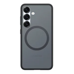 Spigen Capella GP-FPS931PGBJW Silicone Case with MagFit Magnetic Ring for Samsung Galaxy S25 - Blackeng