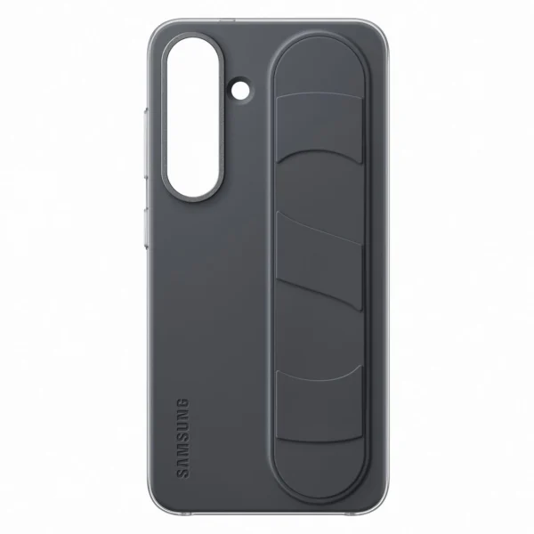 Samsung Standing Grip Case EF-GS931CBEGWW Silicone Case with Holder / Stand for Samsung Galaxy S25 - Blackeng