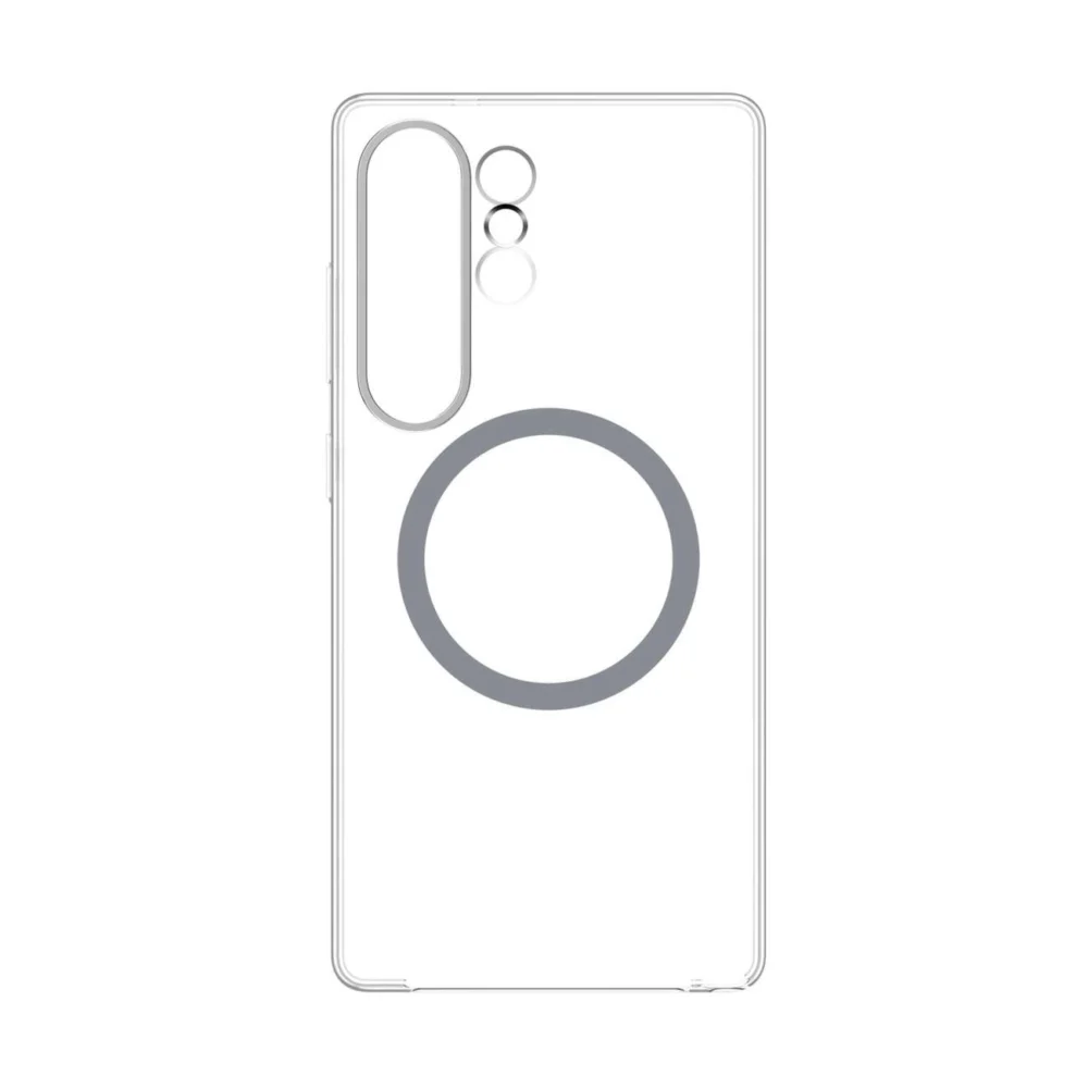 Samsung Clear Magnet Case GP-FPS938SAATW with magnetic ring for Samsung Galaxy S25 Ultra - transparenteng