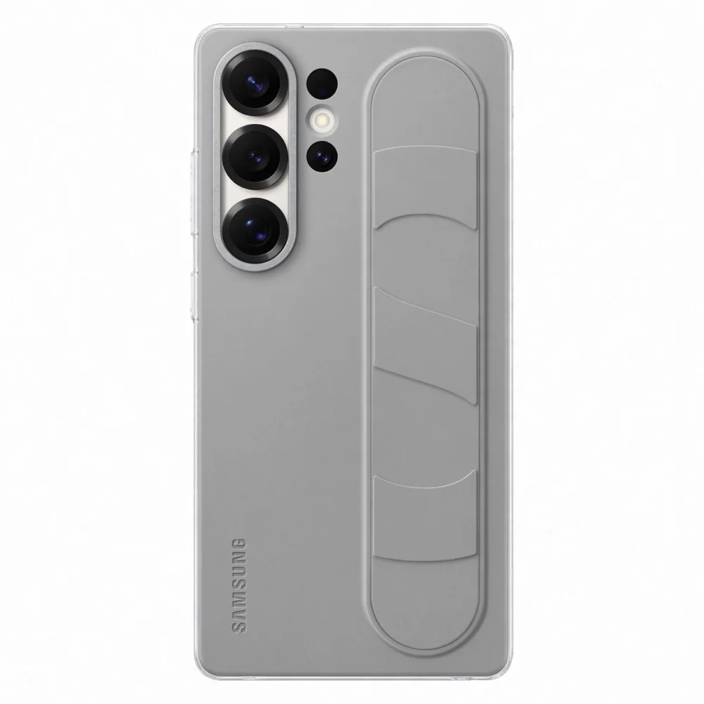 Samsung Standing Grip Case EF-GS938CJEGWW with holder / stand for Samsung Galaxy S25 Ultra - grayeng