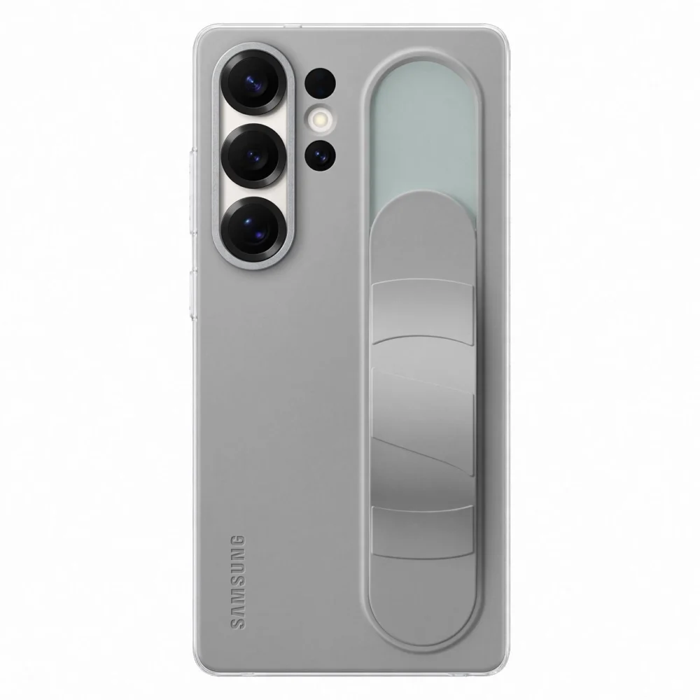 Samsung Standing Grip Case EF-GS938CJEGWW with holder / stand for Samsung Galaxy S25 Ultra - grayeng