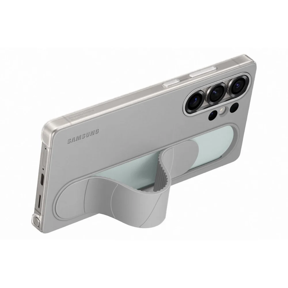 Samsung Standing Grip Case EF-GS938CJEGWW with holder / stand for Samsung Galaxy S25 Ultra - grayeng