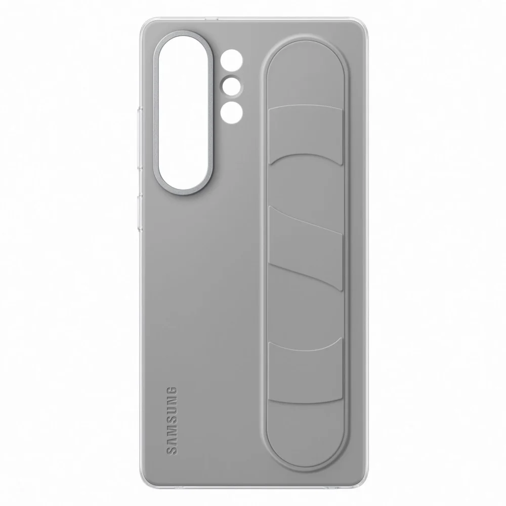Samsung Standing Grip Case EF-GS938CJEGWW with holder / stand for Samsung Galaxy S25 Ultra - grayeng