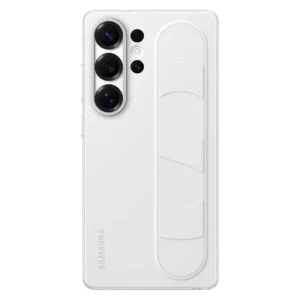 Samsung Standing Grip Case EF-GS938CWEGWW Silicone Case with Holder / Stand for Samsung Galaxy S25 Ultra - Whiteeng
