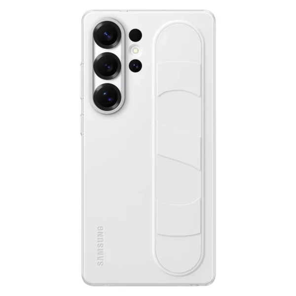 Samsung Standing Grip Case EF-GS938CWEGWW Silicone Case with Holder / Stand for Samsung Galaxy S25 Ultra - Whiteeng