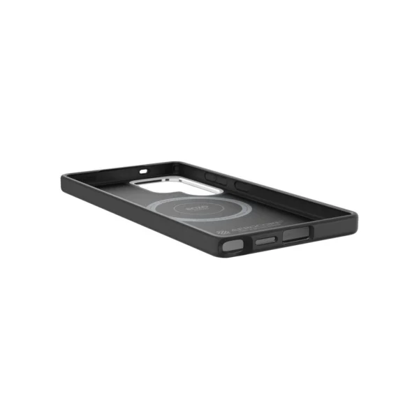 Spigen Enzo Aramid GP-FPS938PGABW Silicone Case with Built-in MagFit Ring for Samsung Galaxy S25 Ultra - Blackeng