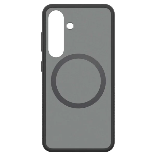 Spigen Capella GP-FPS936PGBJW Silicone Case with MagFit Magnetic Ring for Samsung Galaxy S25+ - Blackeng