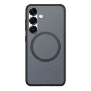 Spigen Capella GP-FPS936PGBJW Silicone Case with MagFit Magnetic Ring for Samsung Galaxy S25+ - Blackeng