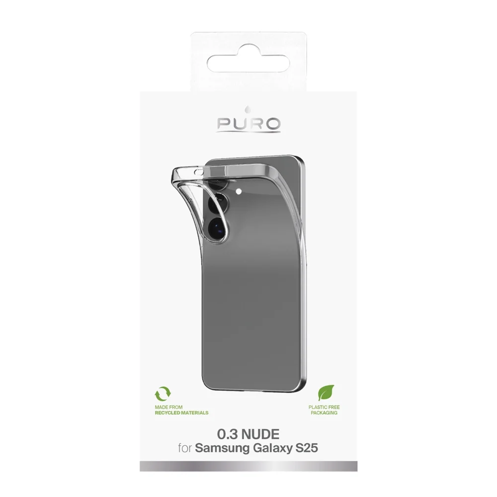 Silicone Case Puro 03 Nude for Samsung Galaxy S25 - Transparenteng
