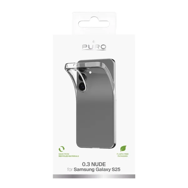 Silicone Case Puro 03 Nude for Samsung Galaxy S25 - Transparenteng