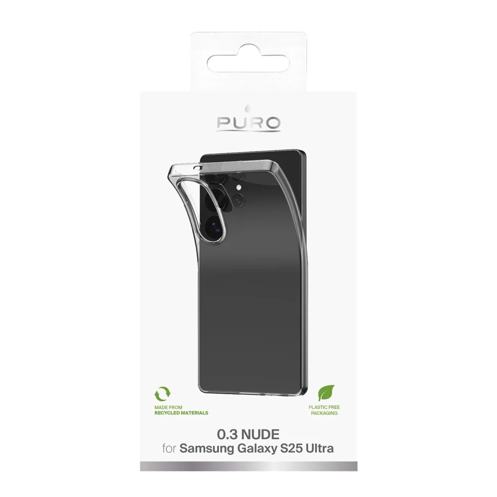 Silicone Case Puro 03 Nude for Samsung Galaxy S25 Ultra - Transparenteng