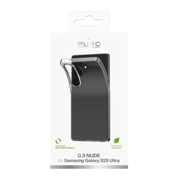 Silicone Case Puro 03 Nude for Samsung Galaxy S25 Ultra - Transparenteng