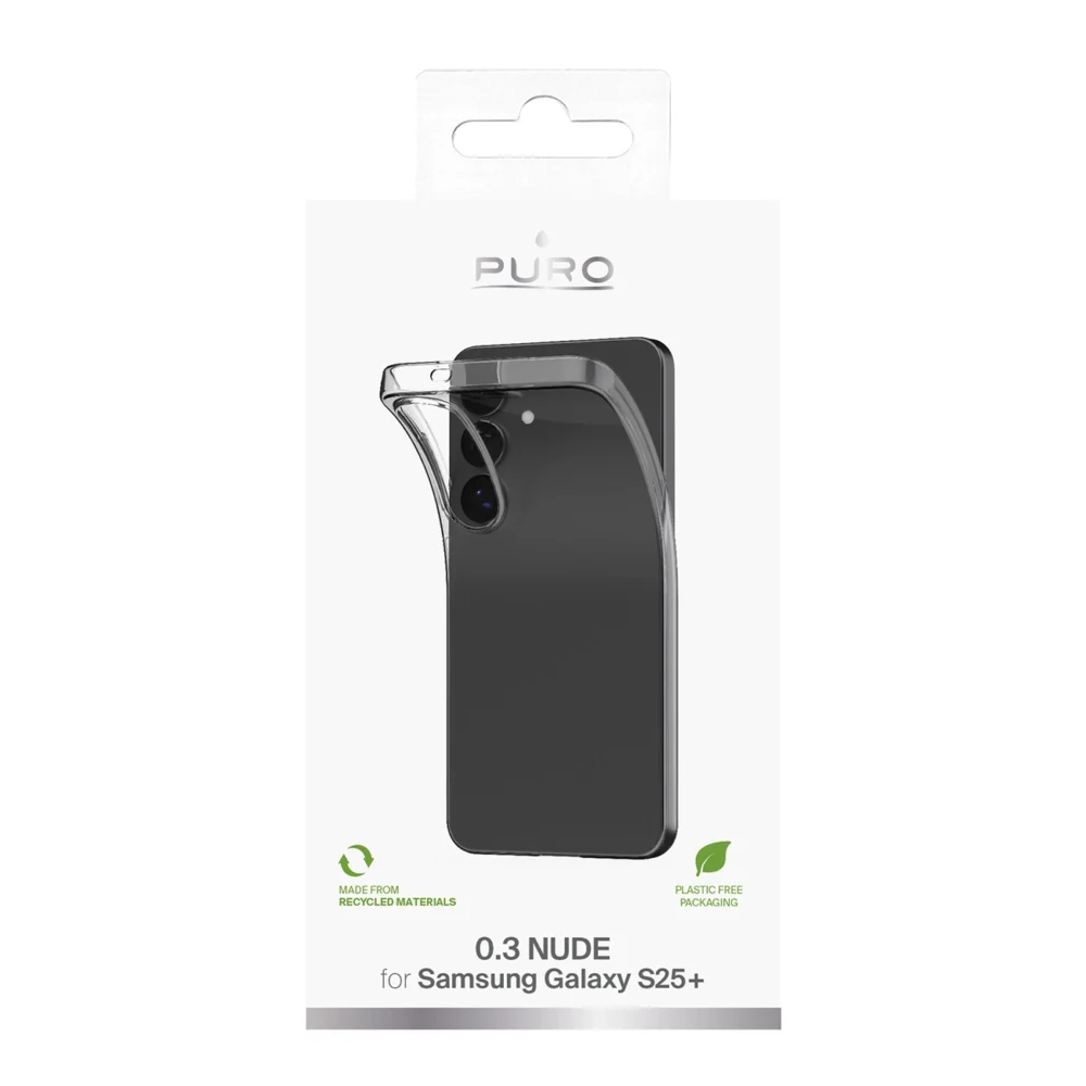 Silicone Case Puro 03 Nude for Samsung Galaxy S25+ - Transparenteng