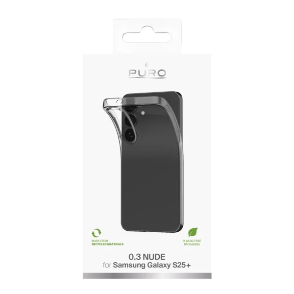 Silicone Case Puro 03 Nude for Samsung Galaxy S25+ - Transparenteng