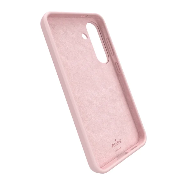 Puro Icon Silicone Case for Samsung Galaxy S25 - Pinkeng