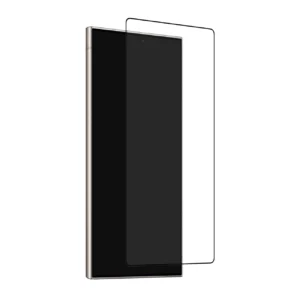 Puro Frame Tempered Glass with Black Frame for Samsung Galaxy S25 Ultraeng
