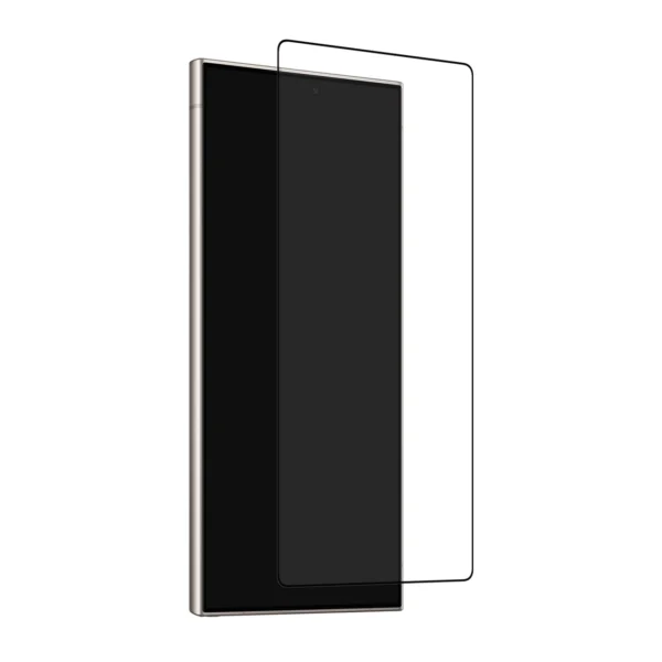Puro Frame Tempered Glass with Black Frame for Samsung Galaxy S25 Ultraeng