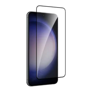 Puro Frame Tempered Glass with Black Frame for Samsung Galaxy S25 / S24eng