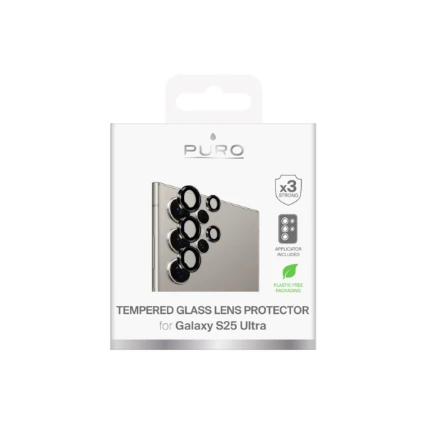 Puro Single Camera Lens Tempered Glass for Samsung Galaxy S25 Ultra Camera Lenseseng