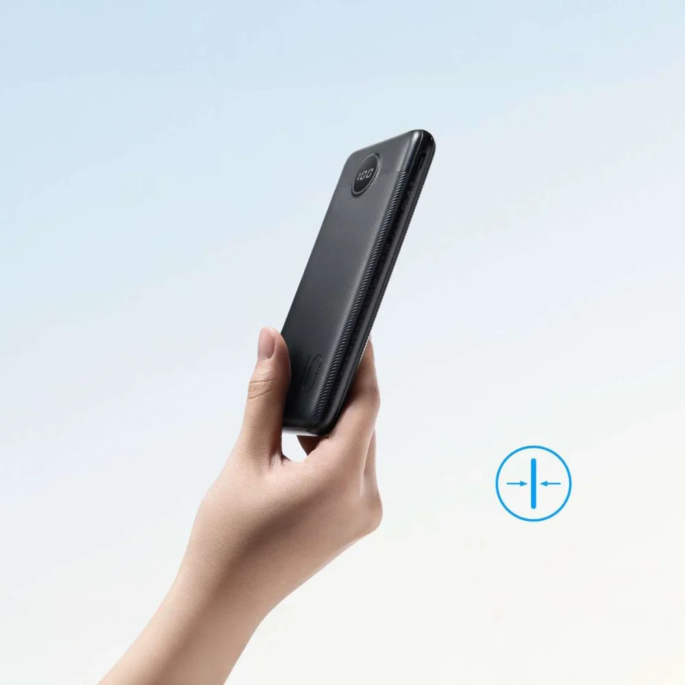 Powerbank Veger L10S (W1105PD) 10000mAh 20W 2A PD QC3.0 - blackeng