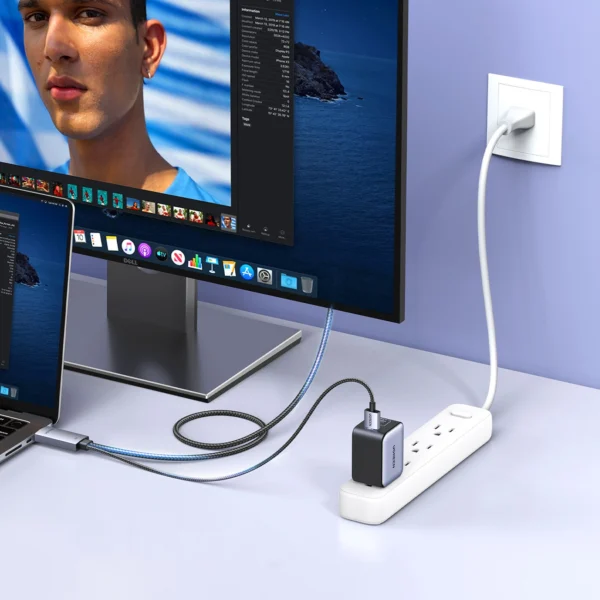 Ugreen HD169 HDMI to DisplayPort Directional Cable, 4K@60Hz, 2m - Grayeng