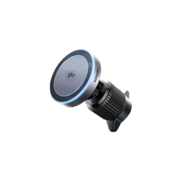 Ugreen W708 Wireless Charger Holder with MagSafe, Qi2, for Air Vent - Blackeng