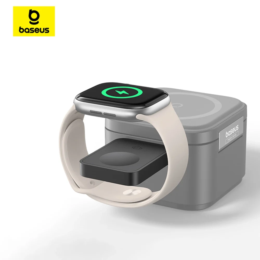 Baseus MagPro 2.5W Magnetic Inductive Charger for Apple Watch - Blackeng