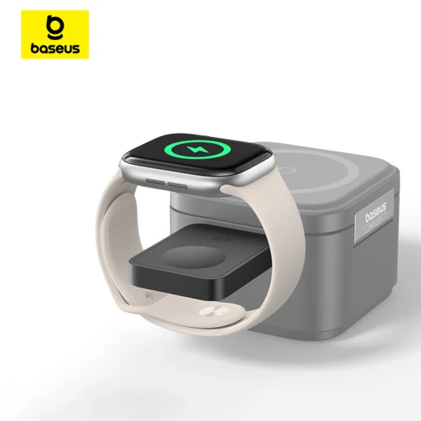 Baseus MagPro 2.5W Magnetic Inductive Charger for Apple Watch - Blackeng