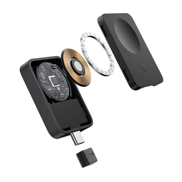 Baseus MagPro 2.5W Magnetic Inductive Charger for Apple Watch - Blackeng