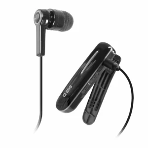 SBS TECLIPHEADSETBTK Wireless Earphone with Clip - Blackeng