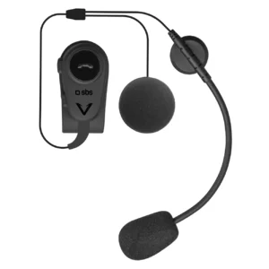 SBS TEEARSETMONOMOTOBTK mono wireless headset for motorcycle helmet - blackeng