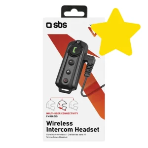 SBS TEMOTOINTERCOMK wireless motorcycle intercom - blackeng