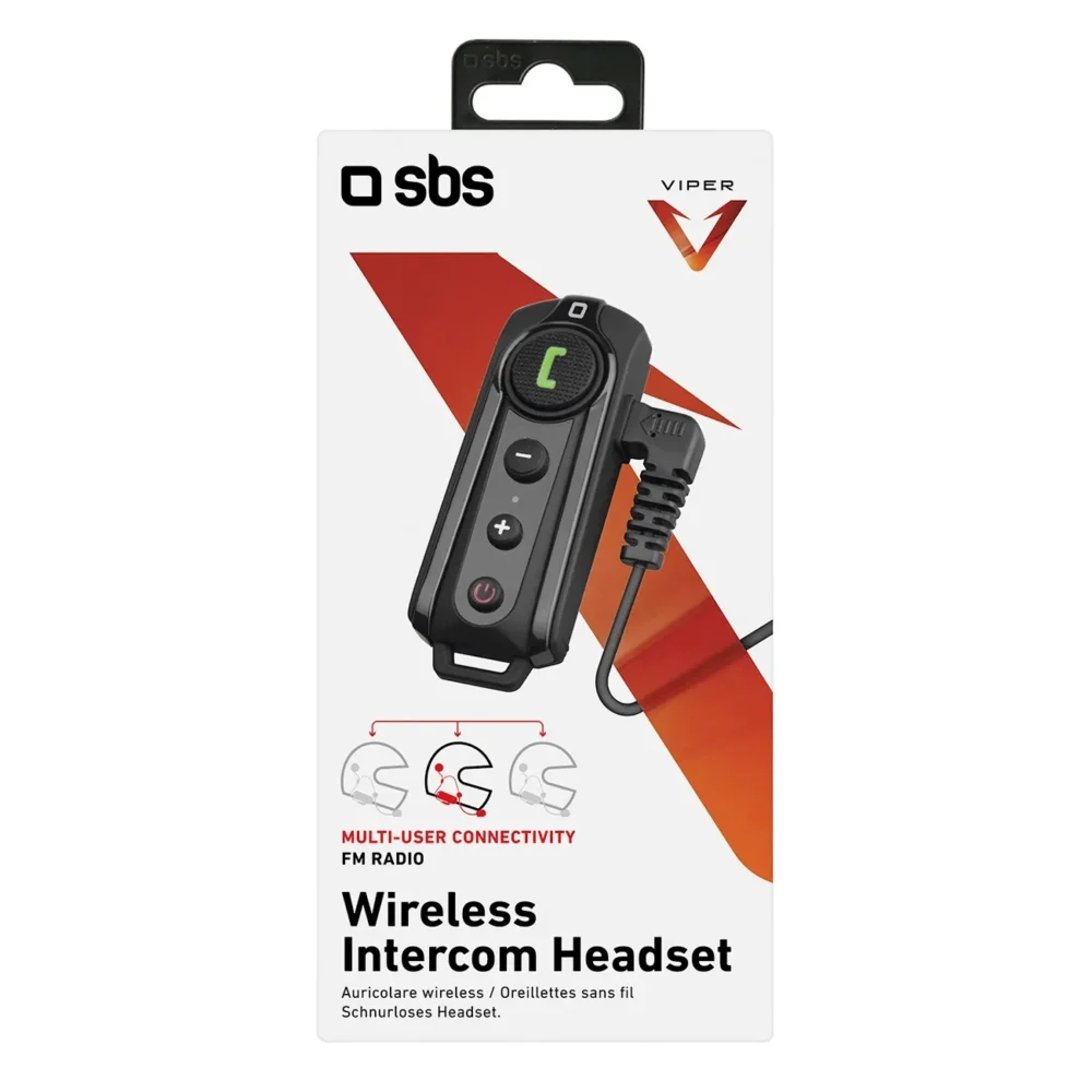 SBS TEMOTOINTERCOMK wireless motorcycle intercom - blackeng