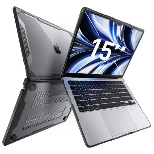 Unicorn Beetle Supcase Case for MacBook Air 15 M2 / M3 / 2023-2024 - Blackeng