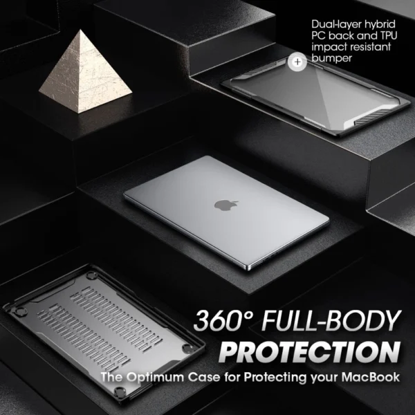 Unicorn Beetle Supcase Case for MacBook Air 15 M2 / M3 / 2023-2024 - Blackeng