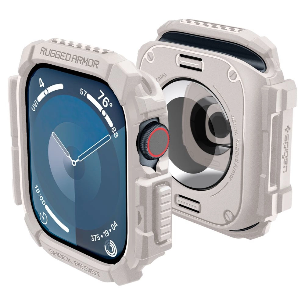Spigen Rugged Armor Strap for Apple Watch 10 46mm - Beigeeng