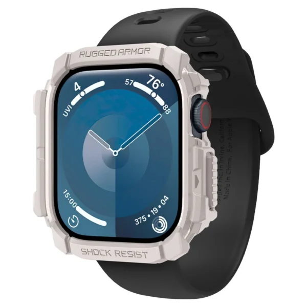 Spigen Rugged Armor Strap for Apple Watch 10 46mm - Beigeeng