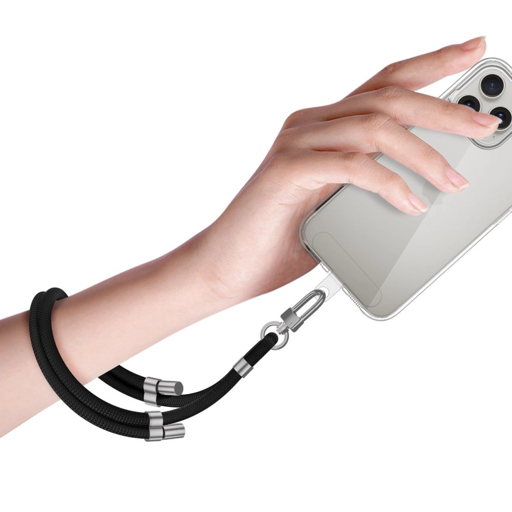 Tech-Protect C4S Rope Wrist Strap - Black/Greyeng