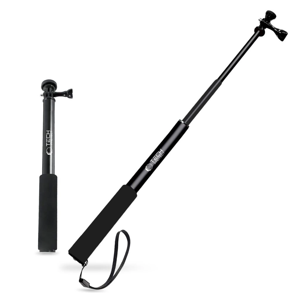 Tech-Protect GA100 Monopad & Selfie Stick for GoPro / DJI - Blackeng