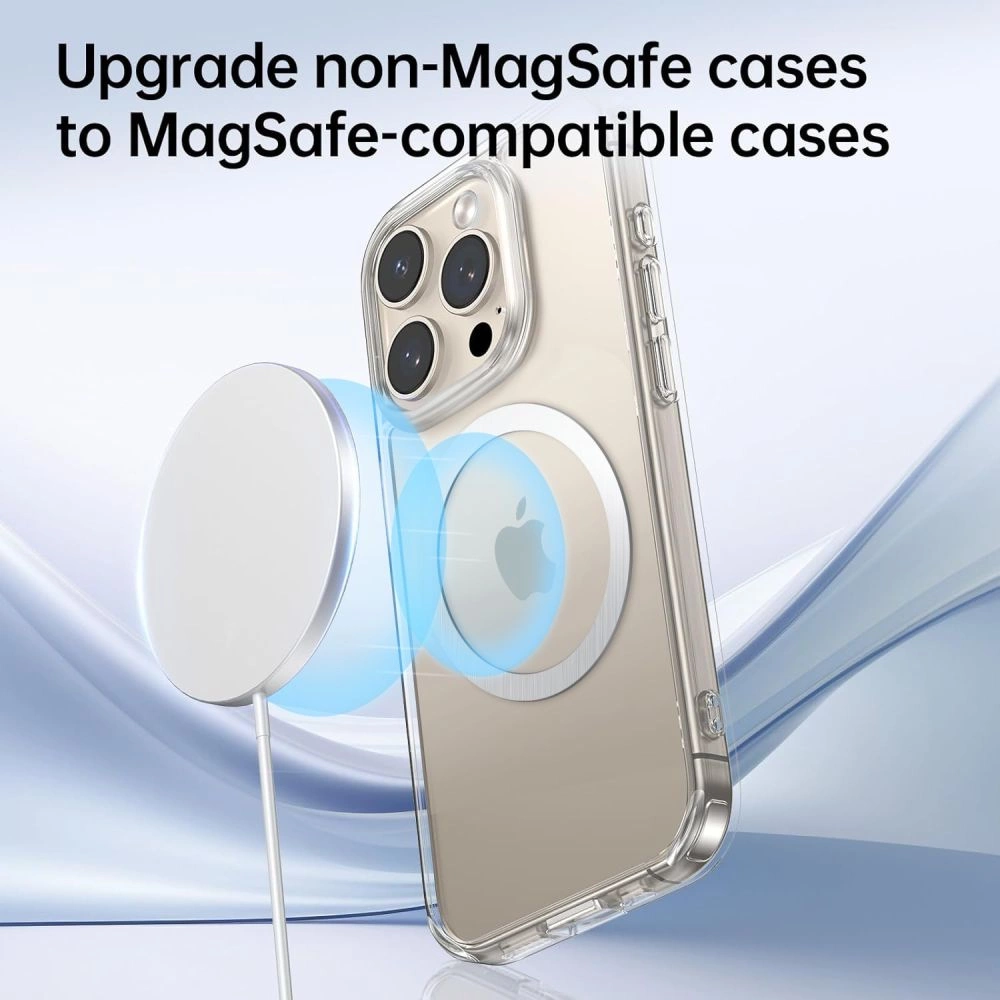Tech-Protect MMP-110 2in1 Magnetic Ring with MagSafe - Silver-Blackeng