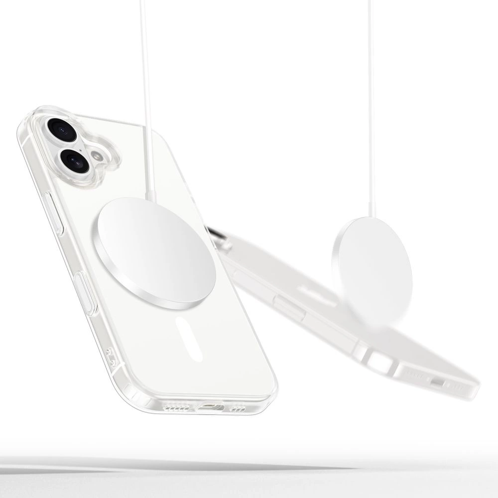 Tech-Protect Flexair Hybrid CC Magsafe iPhone 16 Case - Cleareng