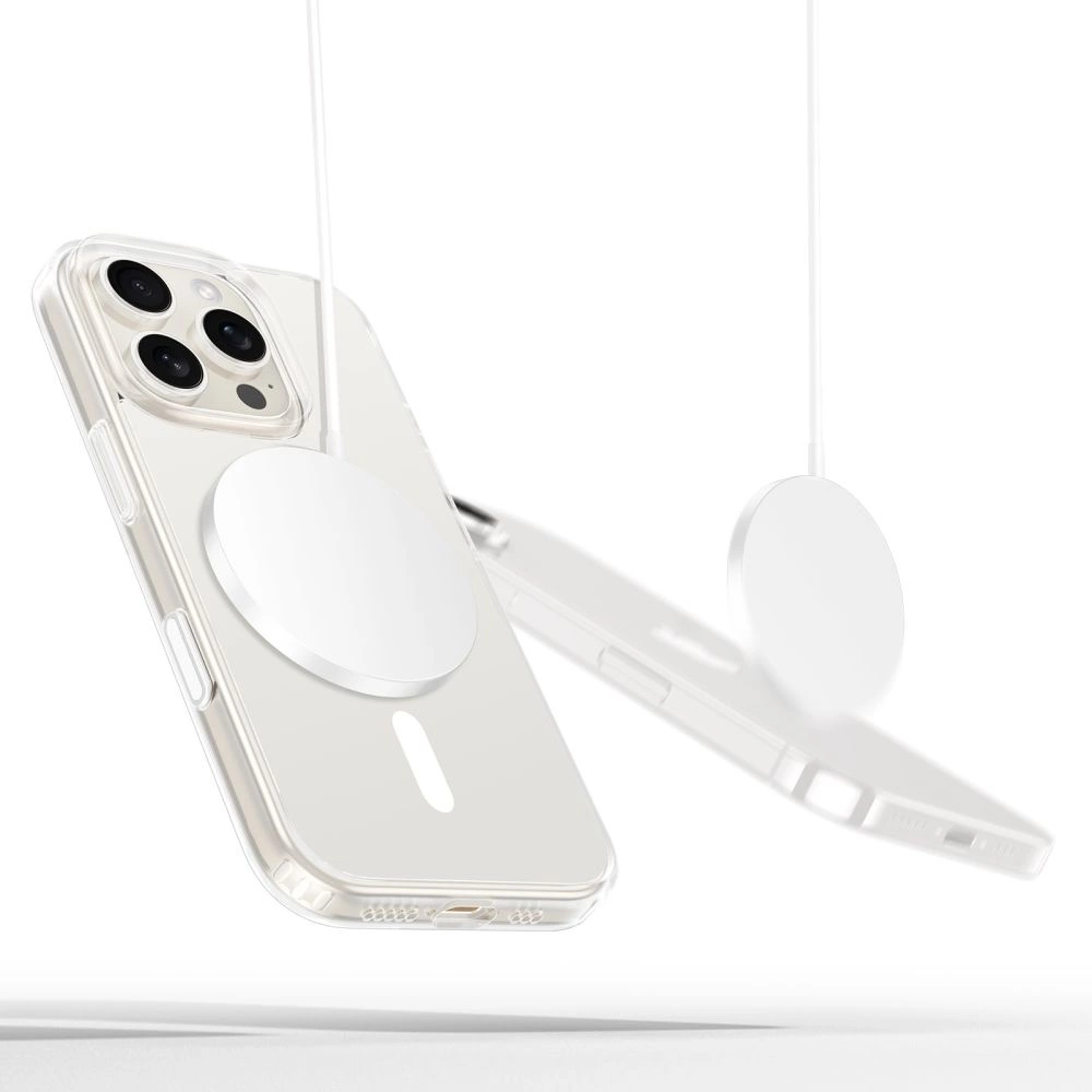 Tech-Protect Flexair Hybrid CC Magsafe iPhone 16 Pro Max Case - Cleareng